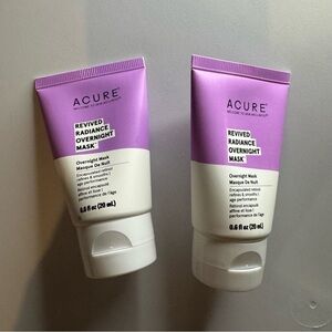 Acure Revived Radiance Overnight Masks